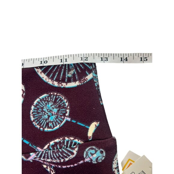 LuLaRoe Cassie Women's Bicycle Print Skirt - Picture 4 of 5